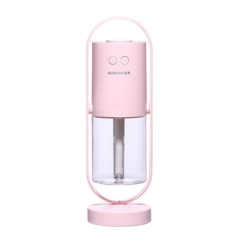 Humidifier, USB projector light, 360° rotating desktop, mini, silent
