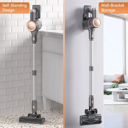 Handheld vacuum cleaner, cordless vacuum cleaner, lightweight and portable, powerful suction, 2200mAh battery.