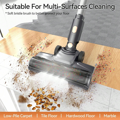 Handheld vacuum cleaner, cordless vacuum cleaner, lightweight and portable, powerful suction, 2200mAh battery.