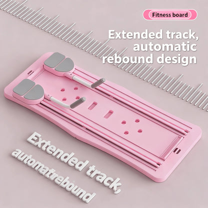 Multi-Purpose Foldable Pilates Reformer Board