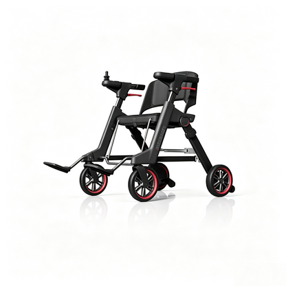 3-in-1 Smart Electric Wheelchair | Foldable Portable Power Wheelchair for Daily Use, Trips & Outdoor Activities