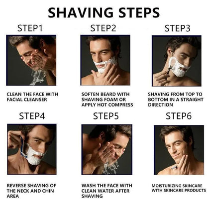 Bulk 48/24-Pack Men's Razor Refills with Handle - Value Set
