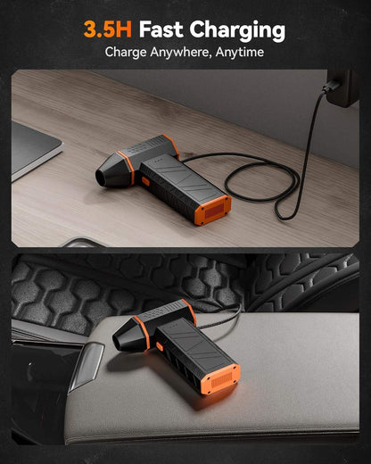 Electric Air Duster Super Power Cordless Mini Blower
