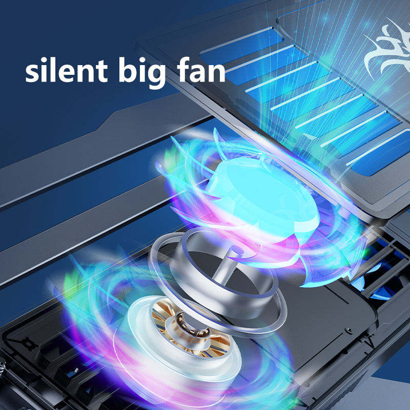 Jet D20 Double Fan Aluminium & Plastic Gaming Notebook Cooler