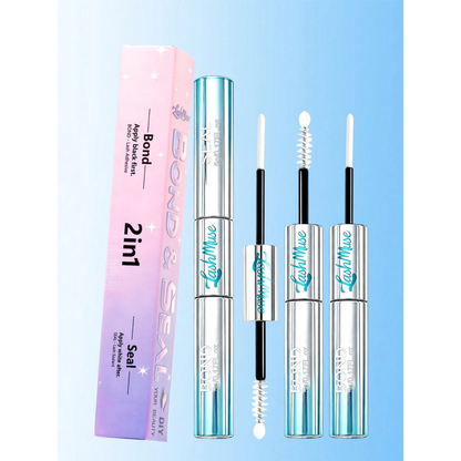 Ultra-Dense, Waterproof, Long-Lasting Lashes Kit,30D，40D，50D，60D, Includes Lash Glue, Tweezers