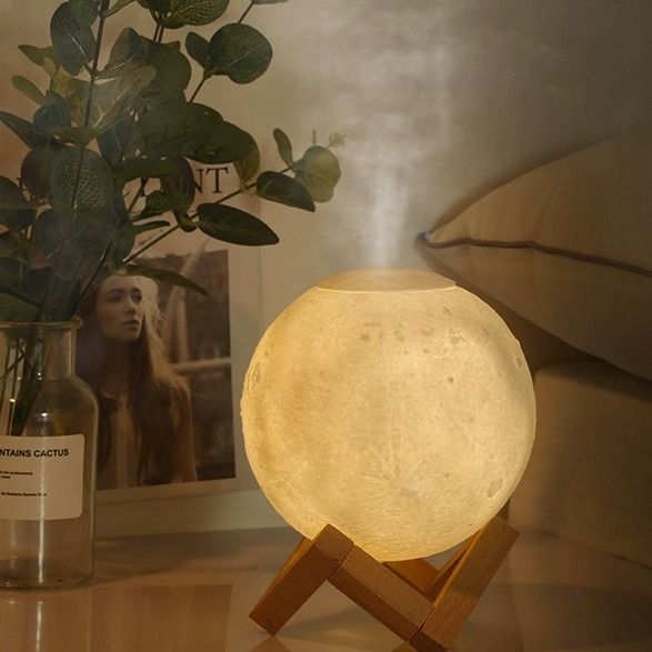 Colorful Moon Ball Creative Humidifier